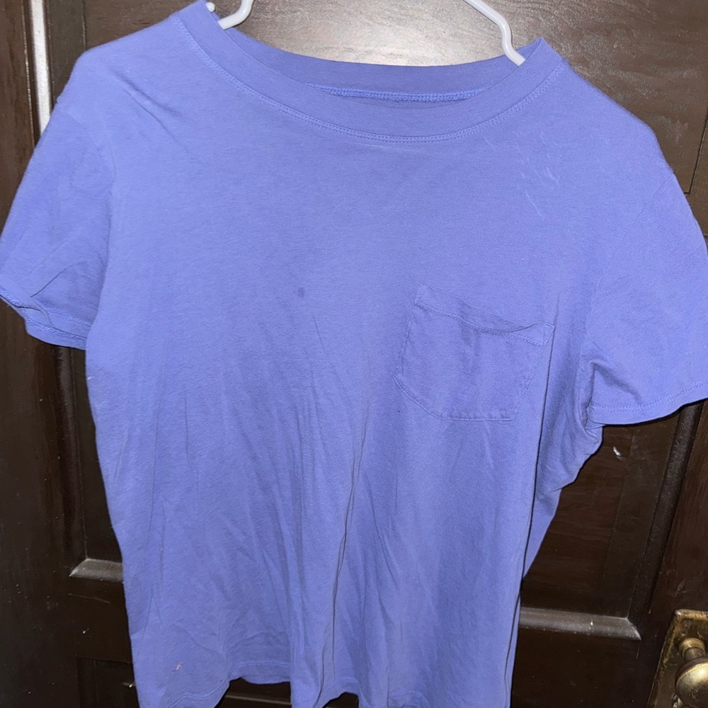 Blue T-Shirt with Pocket